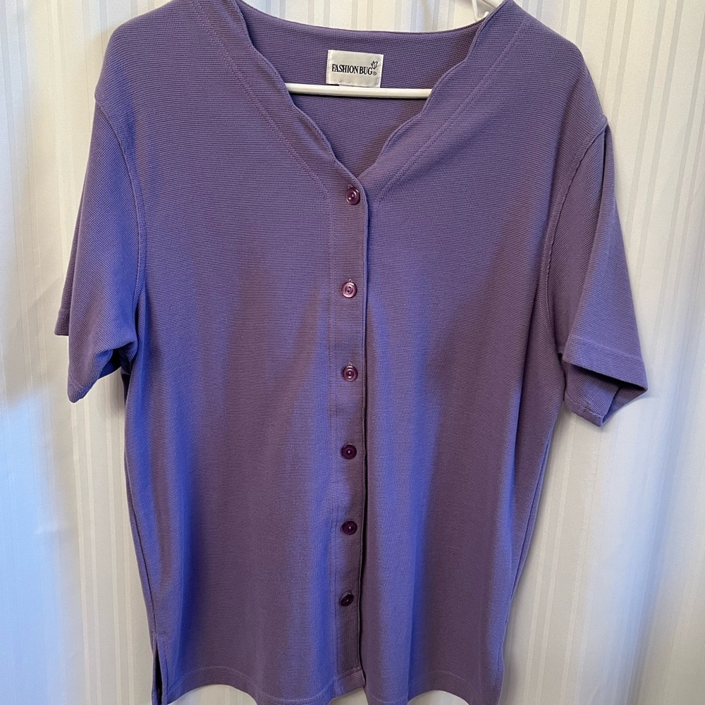 Fashion Bug purple top size XL